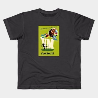 1958 FIFA Football / Soccer World Cup in Sweden Kids T-Shirt